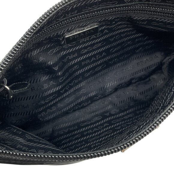 Prada Tessuto Nylon Pouch Wristlet - Picture 6 of 7